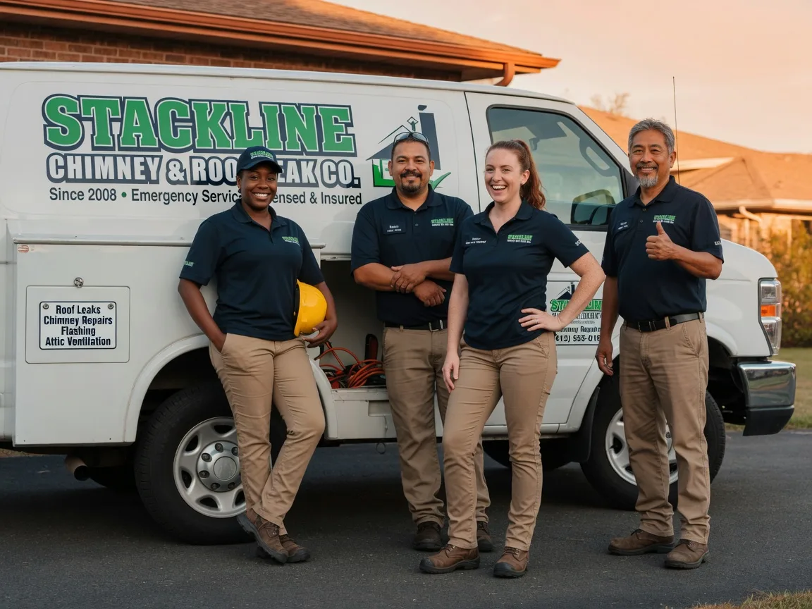 Chimney flashing repair company in East Ryegate, VT